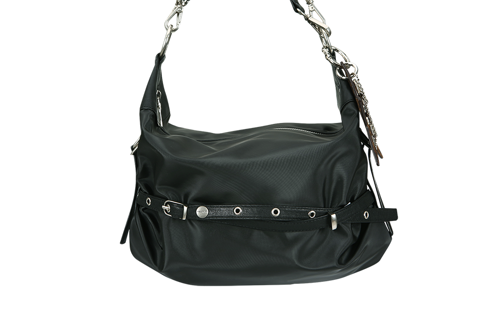 Slouchy Bag Nylon BLACK