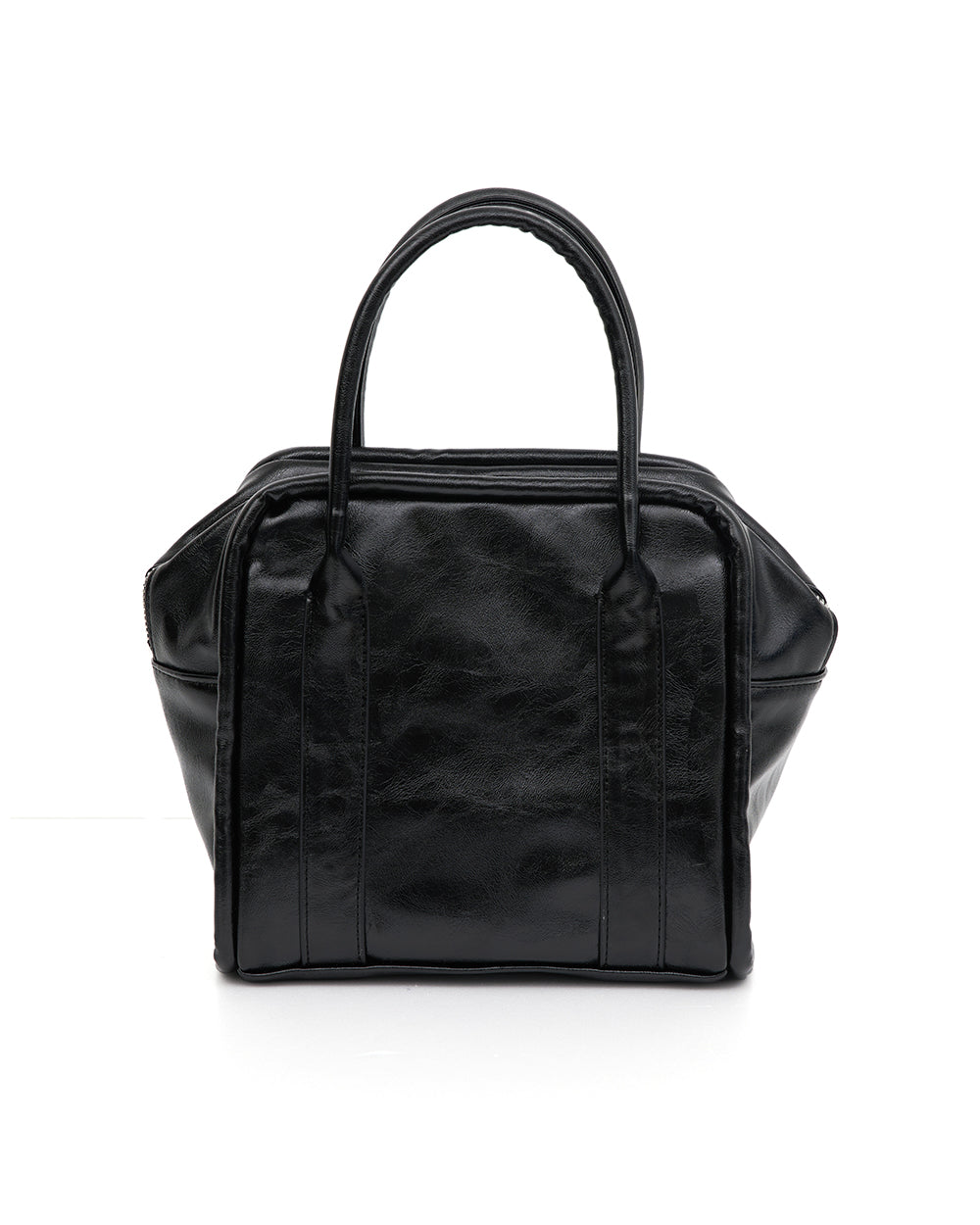 Mini Box Bag Crinkle BLACK