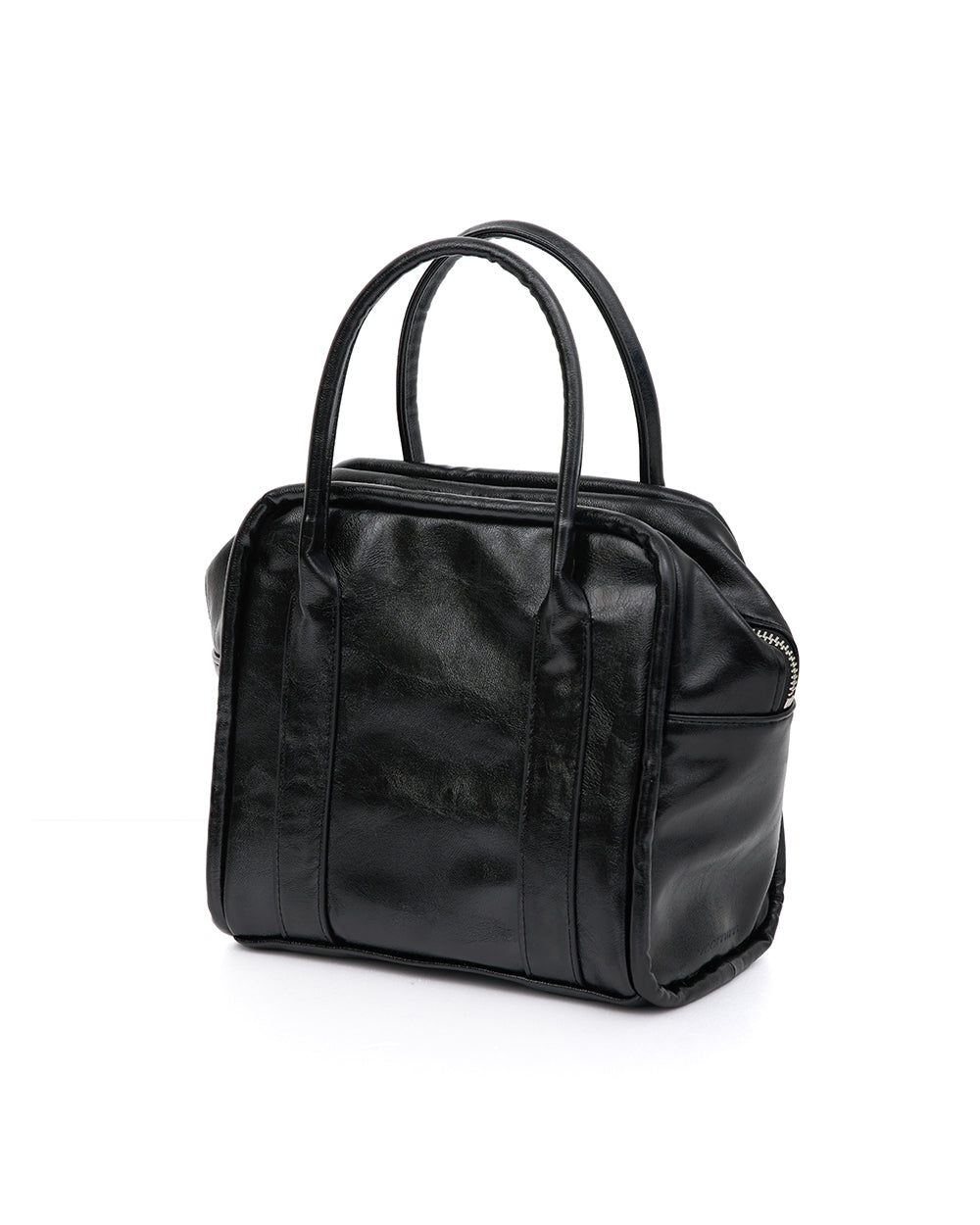Mini Box Bag Crinkle BLACK