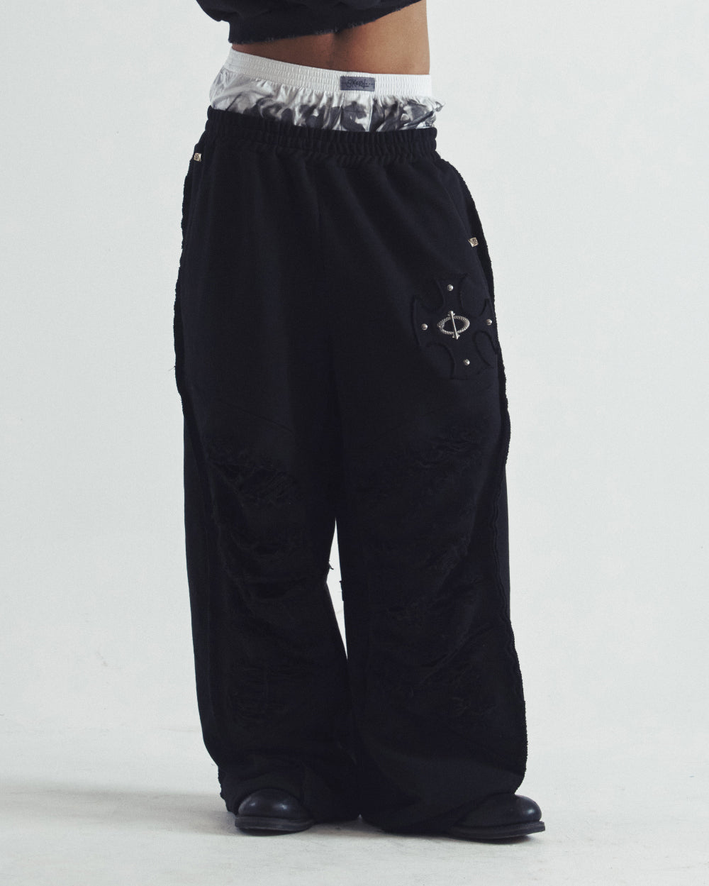 Goyo Sweat Pants BLACK