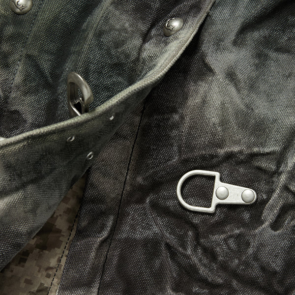 Bio Soldier Denim Trench Coat CAMO