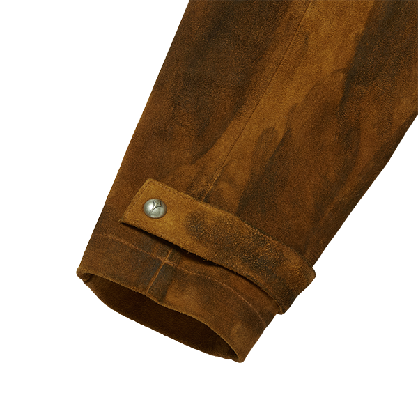 Bio Soldier Leather Trench Coat CAMEL
