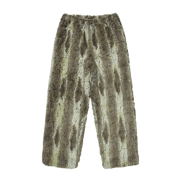 Jindo Mix Faux Fur Pants BEIGE