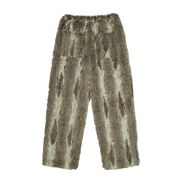 Jindo Mix Faux Fur Pants BEIGE