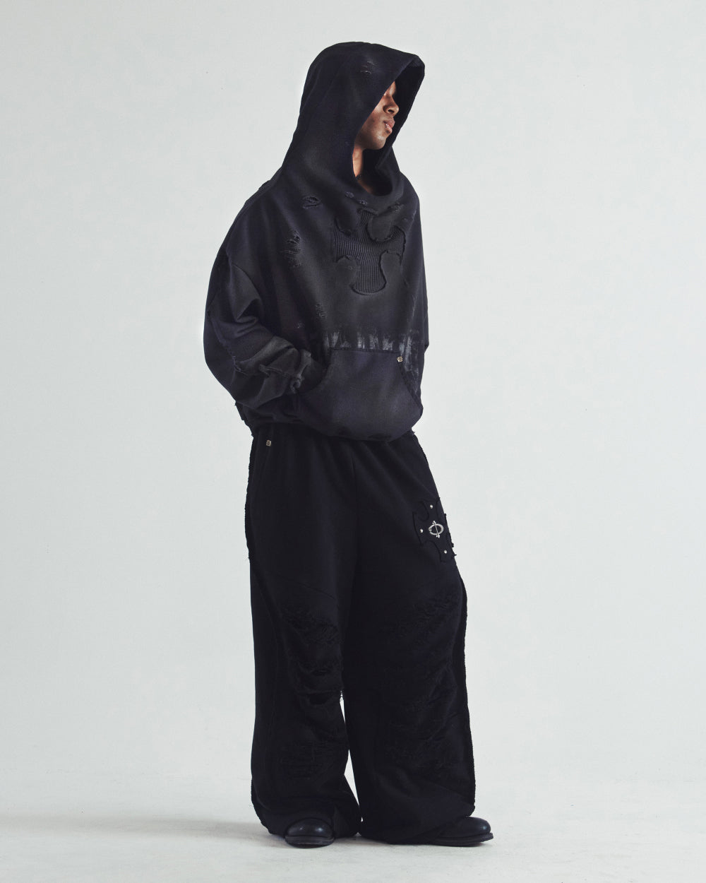 Goyo Sweat Pants BLACK