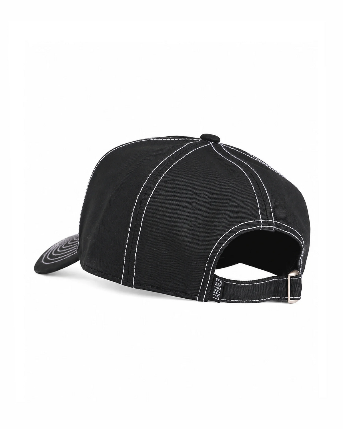 Rubberband Rodeo Topstitch Hat BLACK