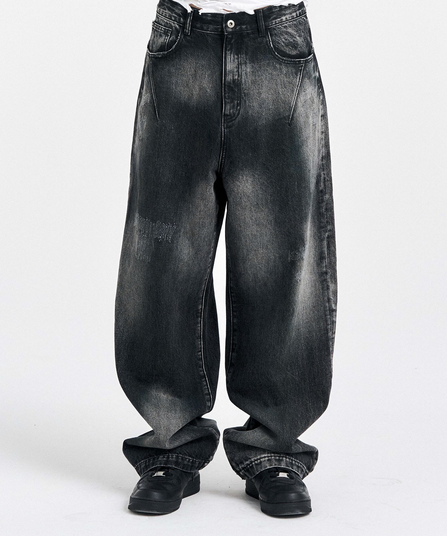 DARK CLOUD JEANS  BLACK