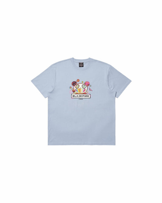 BLACKPINK TMKK Flower Tee ICE BLUE