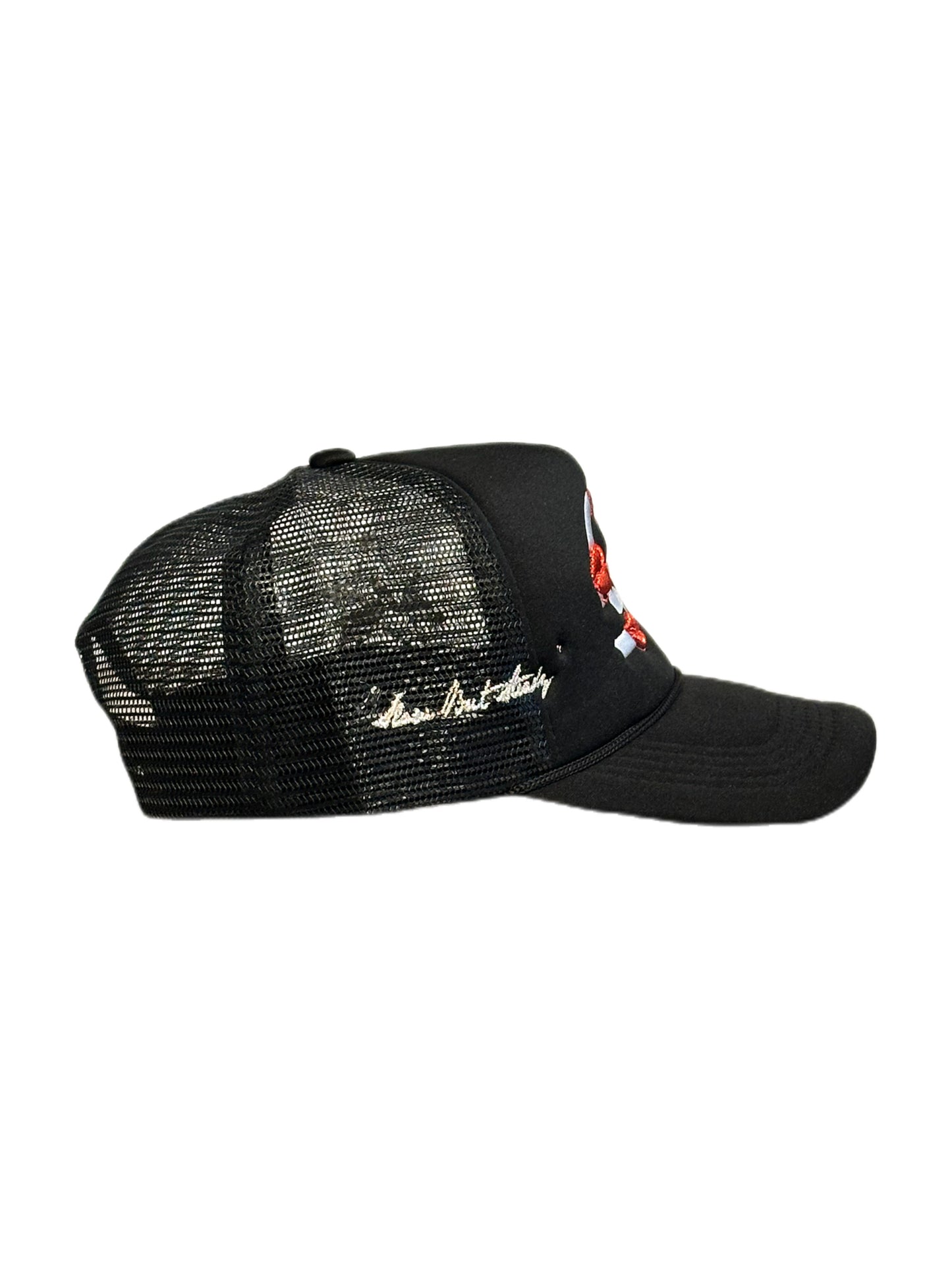 Slow But Steady Trucker Hat BLK/BLK