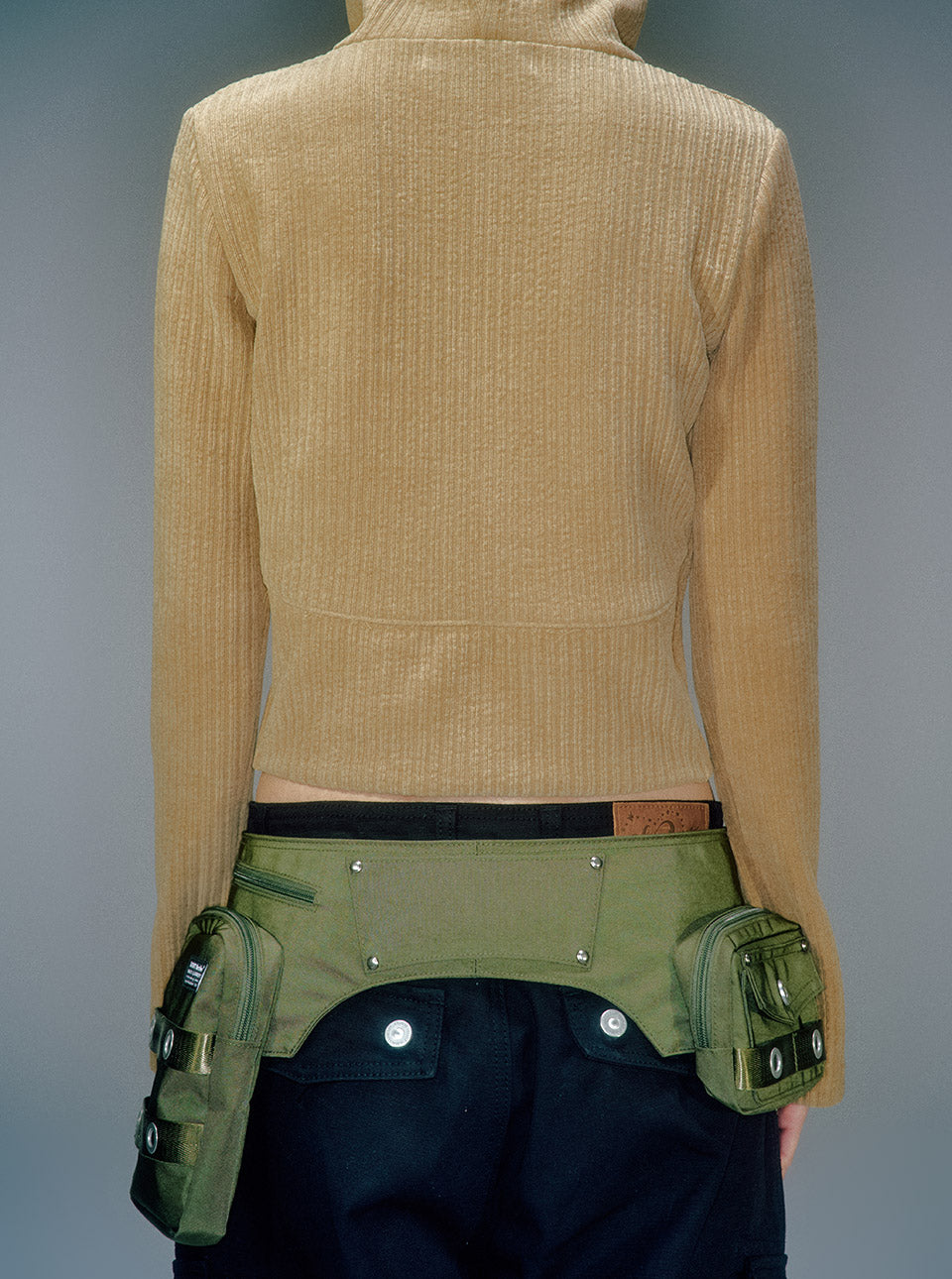 Piper Wide Hipsack Belt KHAKI