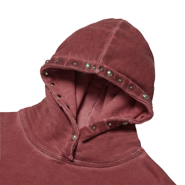 Skull Hoodie RED