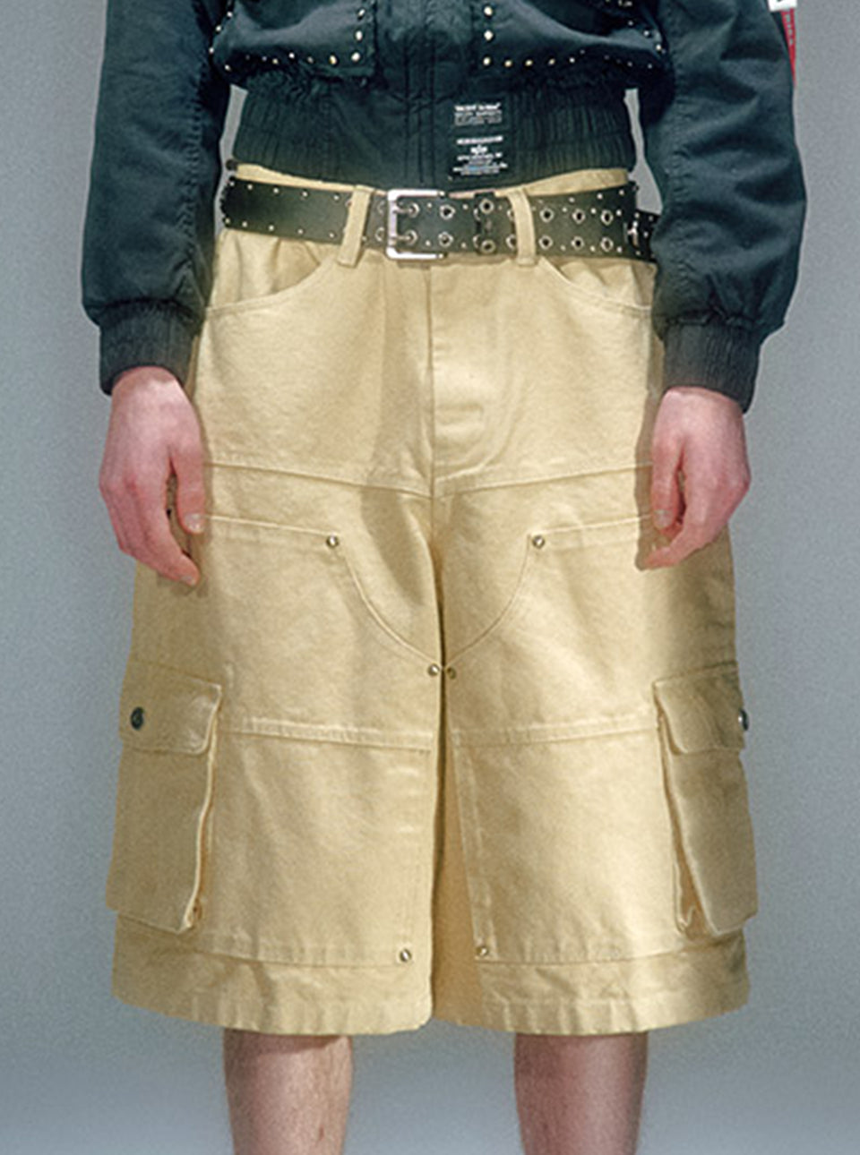 Moksha Bermuda Pants BEIGE