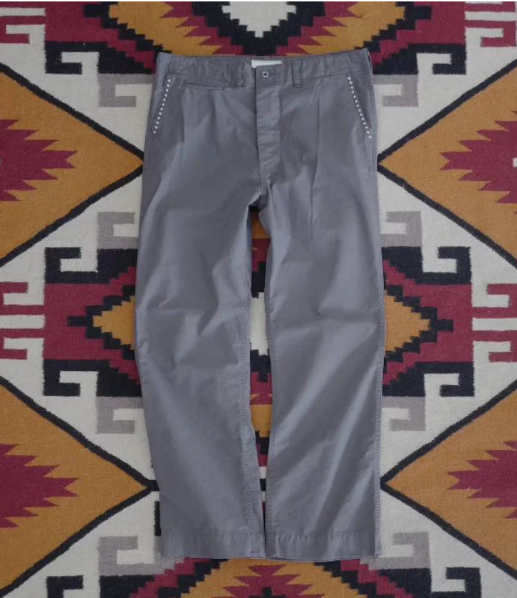 Custom Stud Pants GREY (Fierce Line)