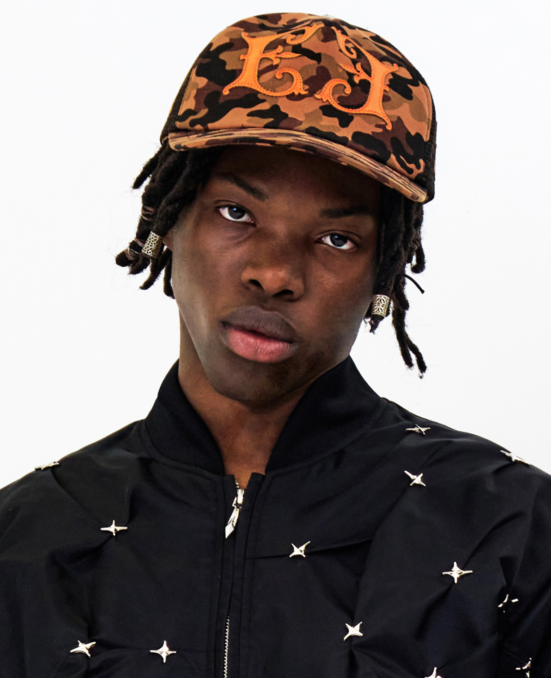 Jungle Tangerine Gemini Trucker Cap