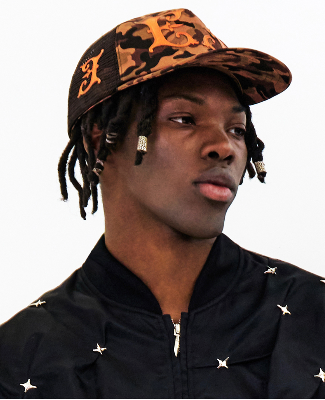 Jungle Tangerine Gemini Trucker Cap