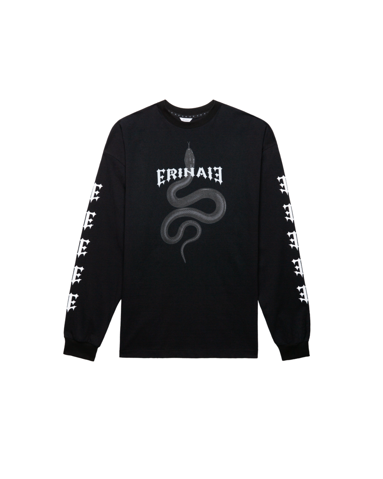 Mamba Logo Long Sleeve Tee BLACK