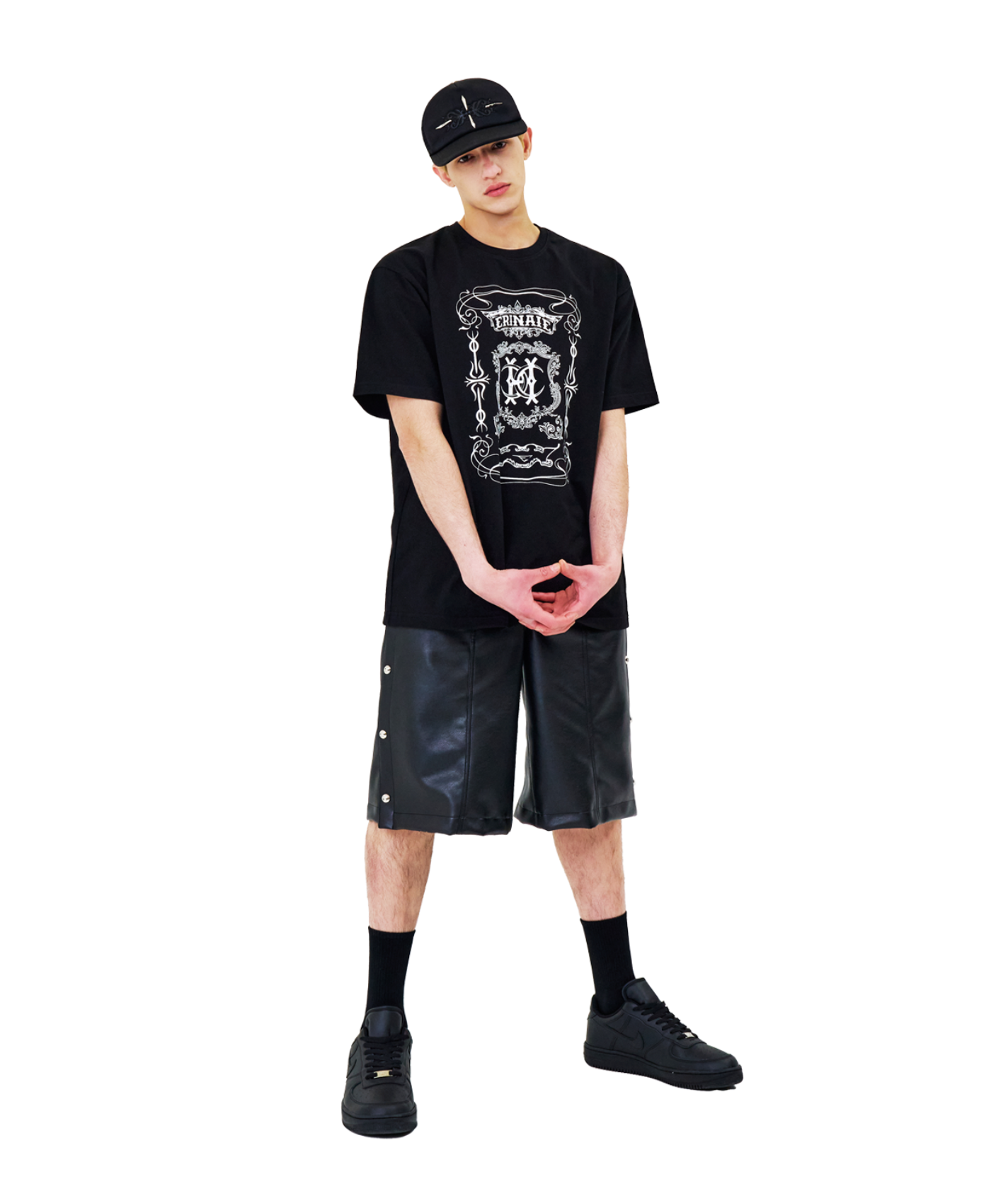 Moon Short Sleeve Tee BLACK
