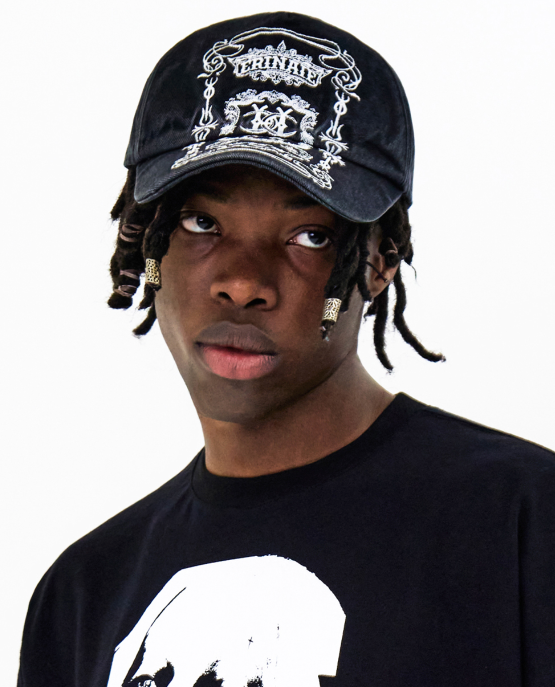 Moon Dark Grey Washing Ball Cap