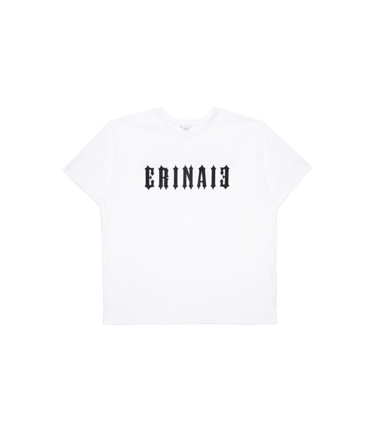 Metalic Tribal Short Sleeve Tee WHITE