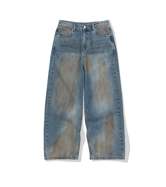 Mud Washed Regular Fit DEEP BLUE