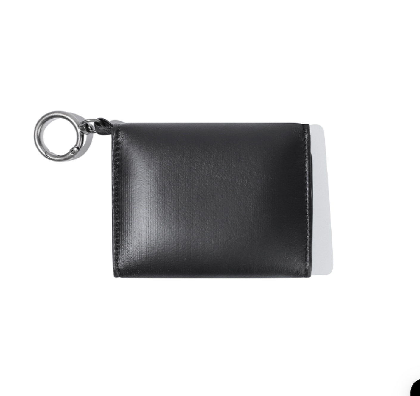 Padded Pouch Card Wallet BLACK