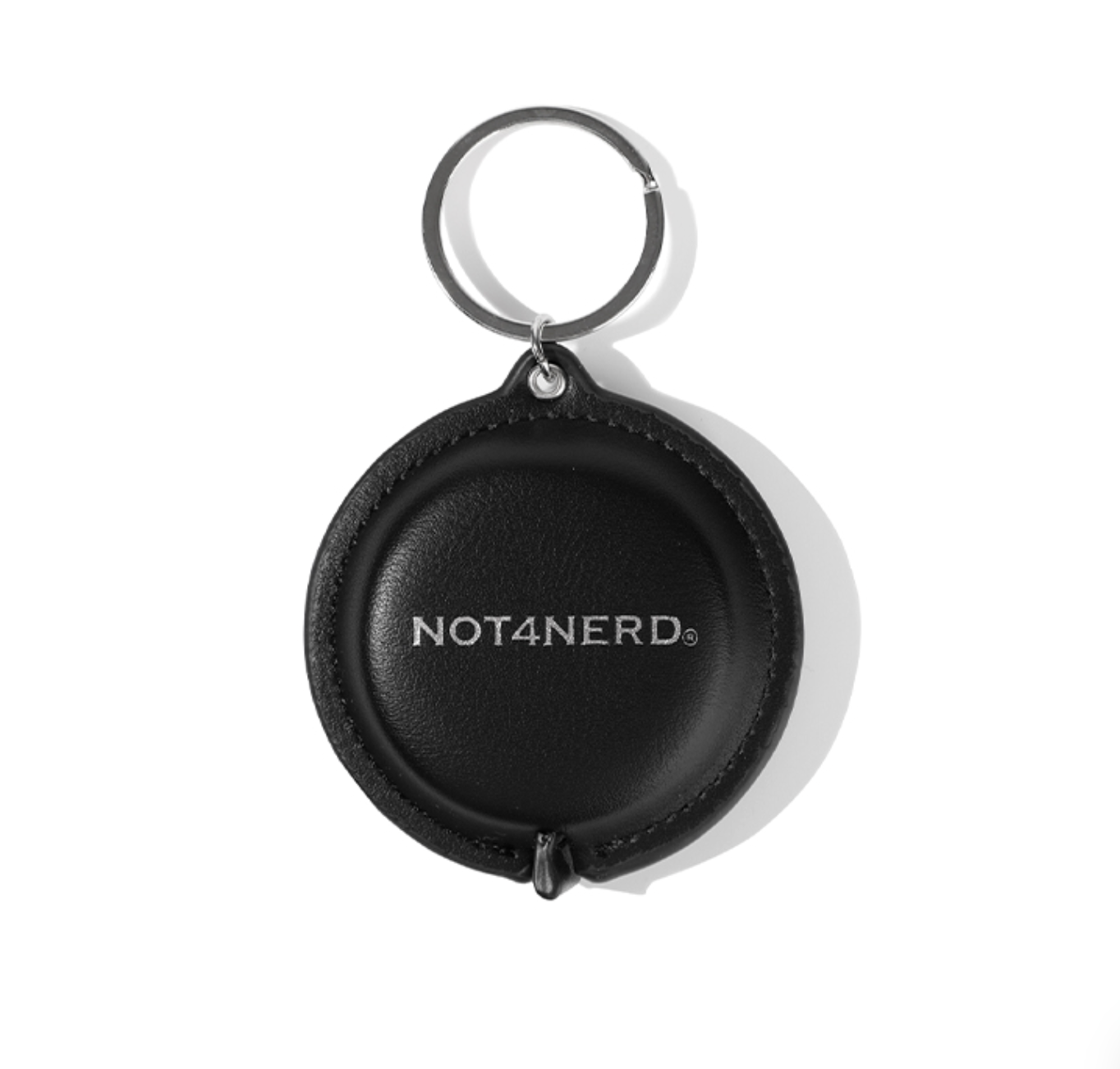 4 Symbol Tape Measure Key Ring BLACK