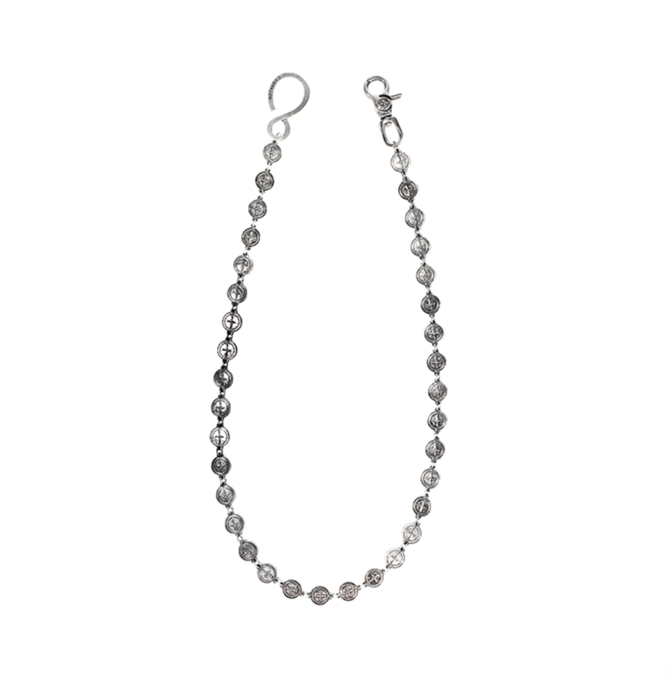 4 Symbol Coin Ball Wallet Chain SILVER