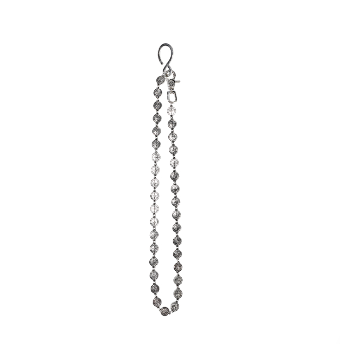 4 Symbol Coin Ball Wallet Chain SILVER