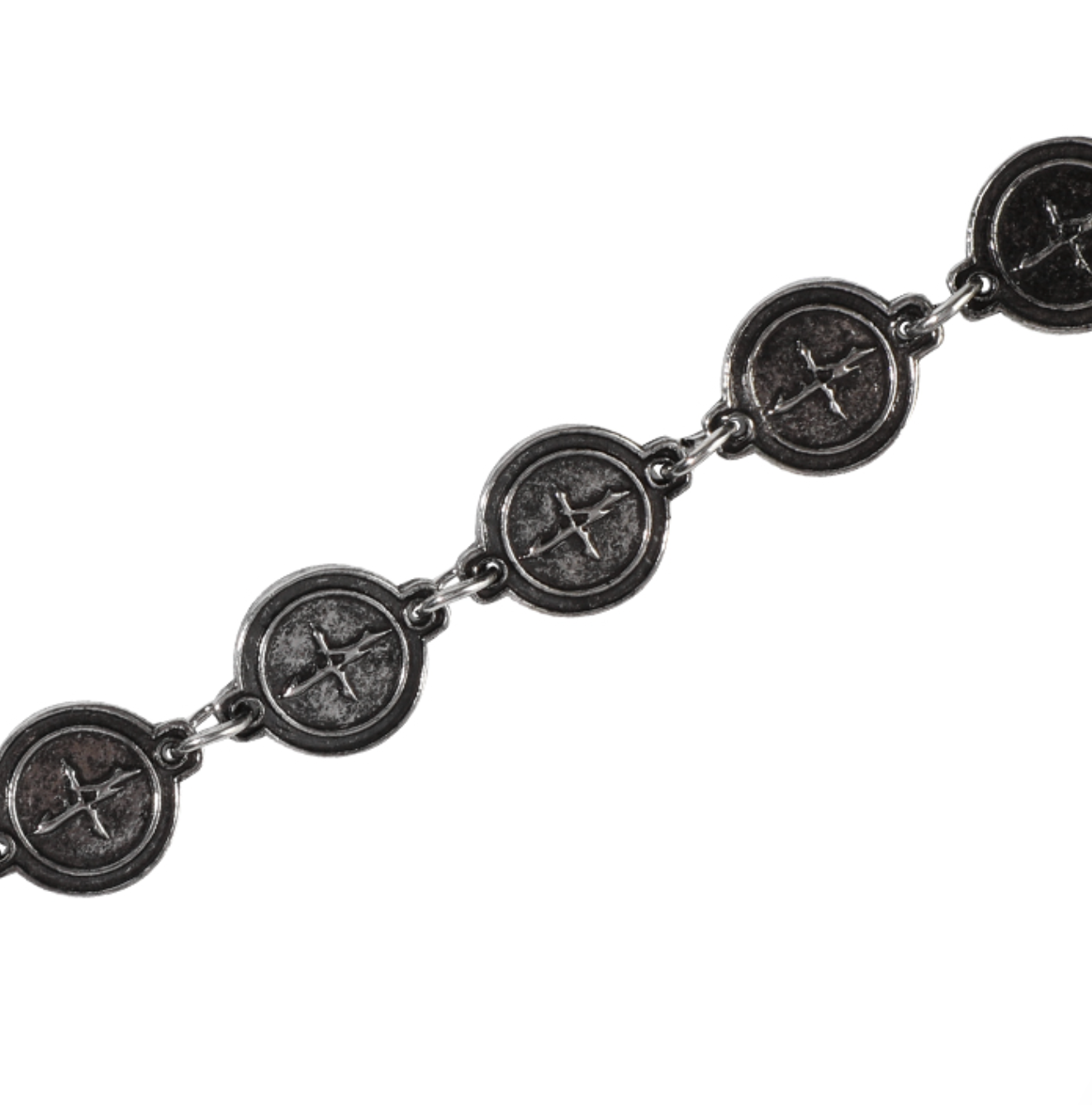 4 Symbol Coin Ball Wallet Chain SILVER
