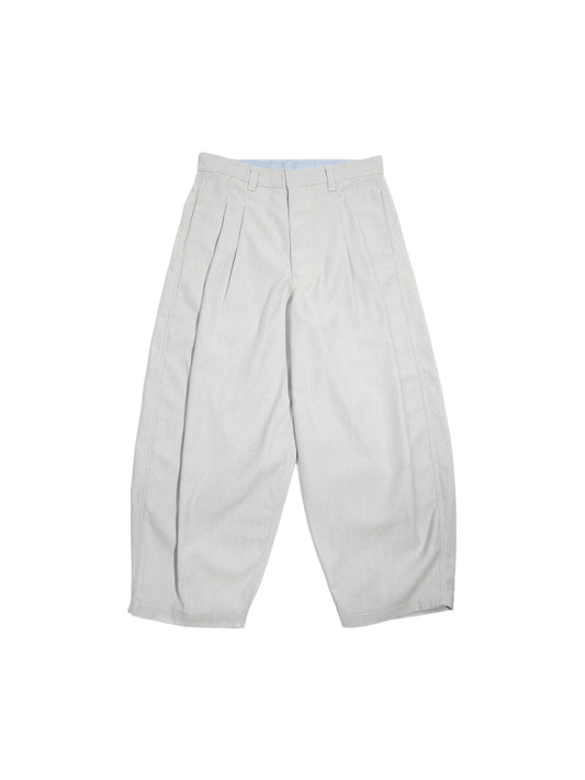Double Pleated Denim LIGHT BLUE