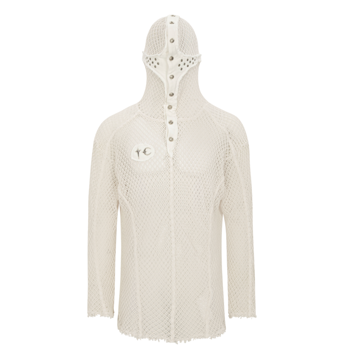 MITHRIL ARMOR HOODED SLEEVE WHITE (Only 1 M Remaining) SLOW TURTLE