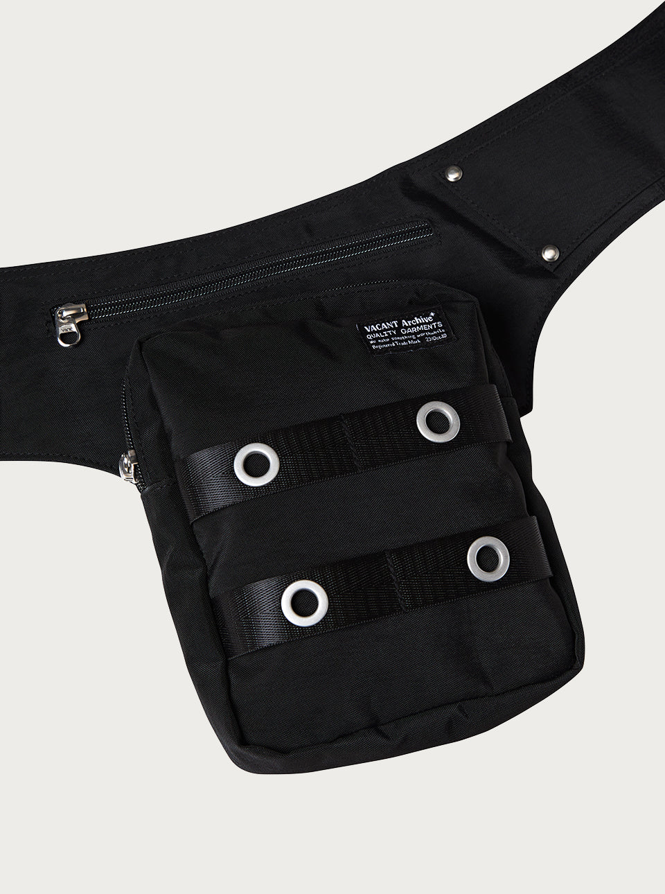 Piper Wide Hipsack Belt BLACK