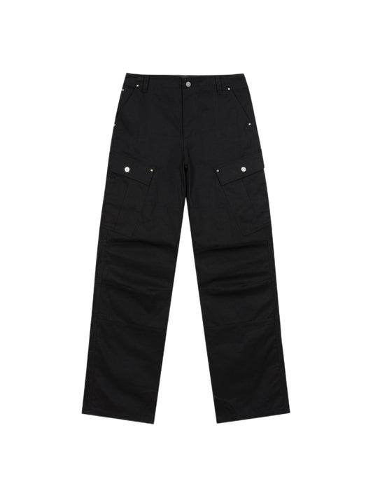 Wayen Military Cargo Pants BLACK