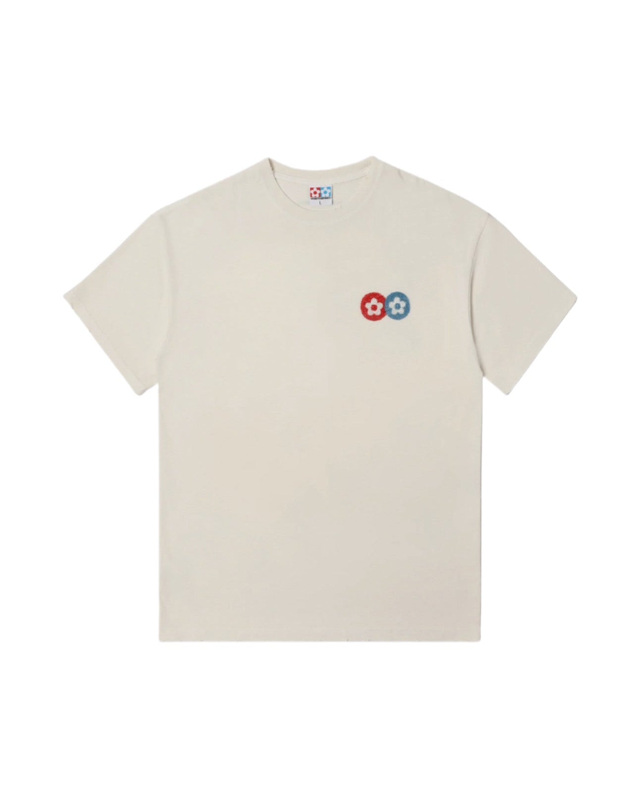 Beads Classic Flower Tee CREAM