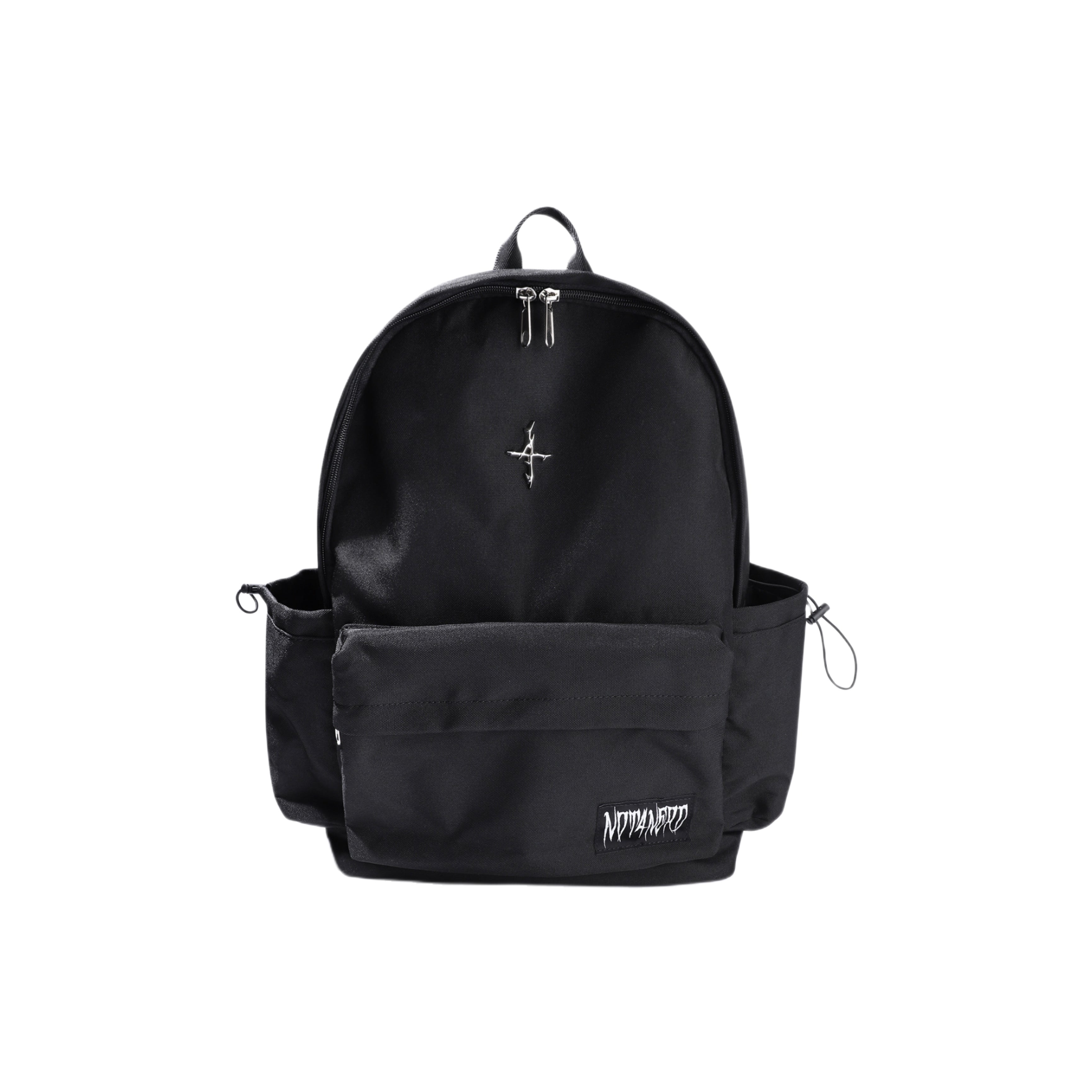 4 Symbol Pendant Patch String Pocket Backpack BLACK – SLOW TURTLE