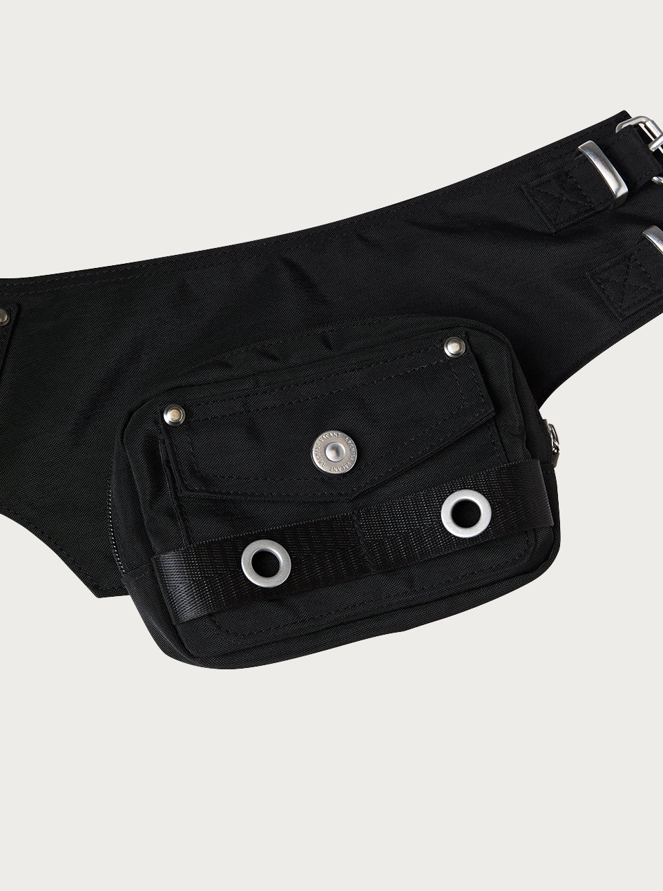 Piper Wide Hipsack Belt BLACK