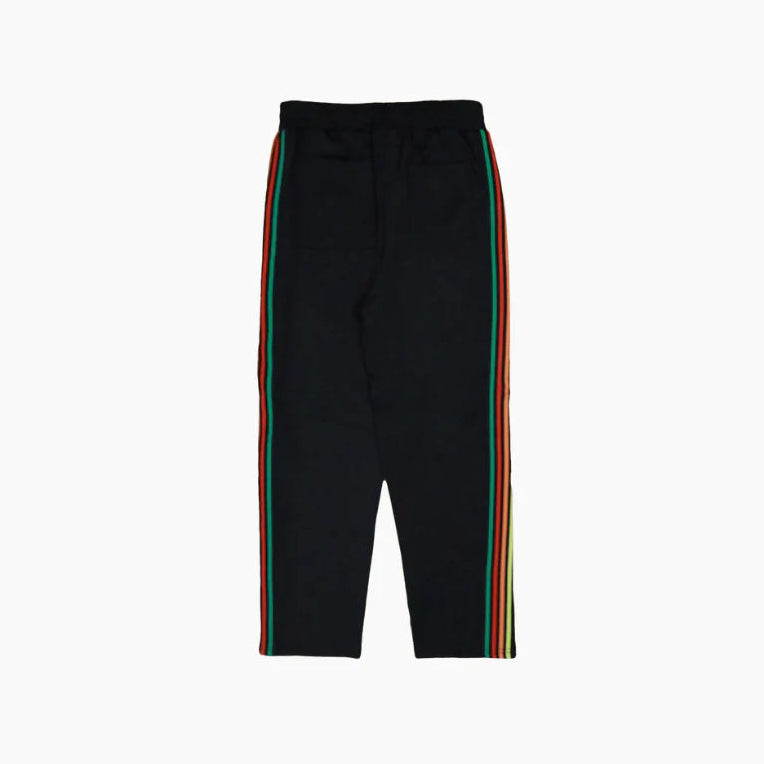 SMILEYWORLD® Rainbow Track Pants BLACK