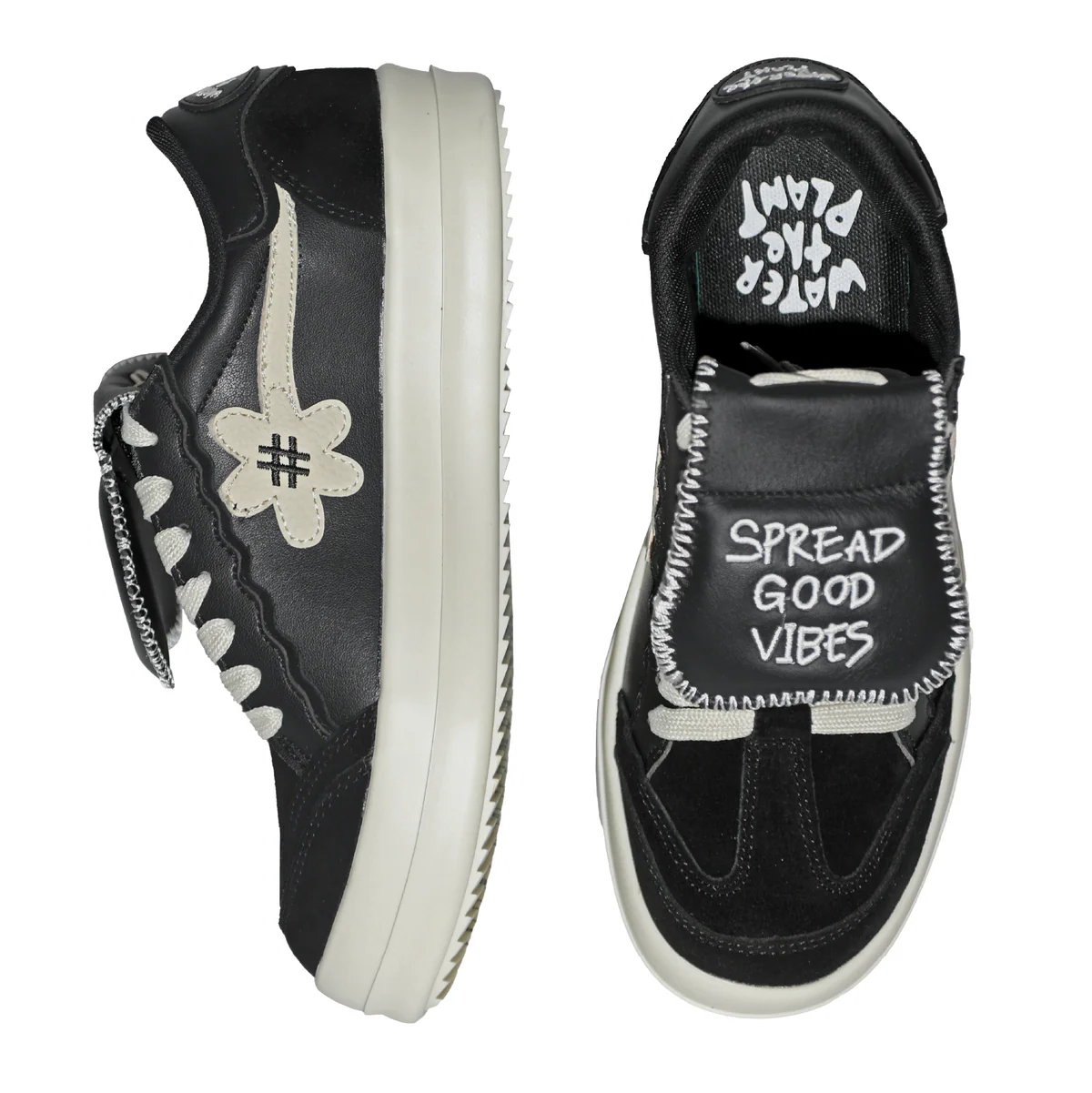 "Ghost" VIntage KIcks BLACK