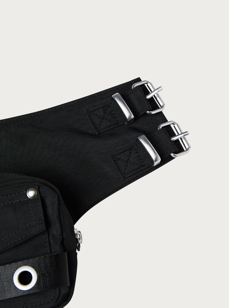 Piper Wide Hipsack Belt BLACK