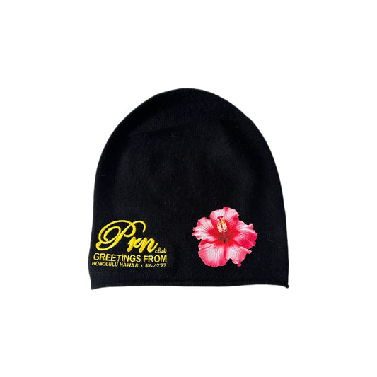 "PRN CLUB" CASHMERE BEANIE BLACK