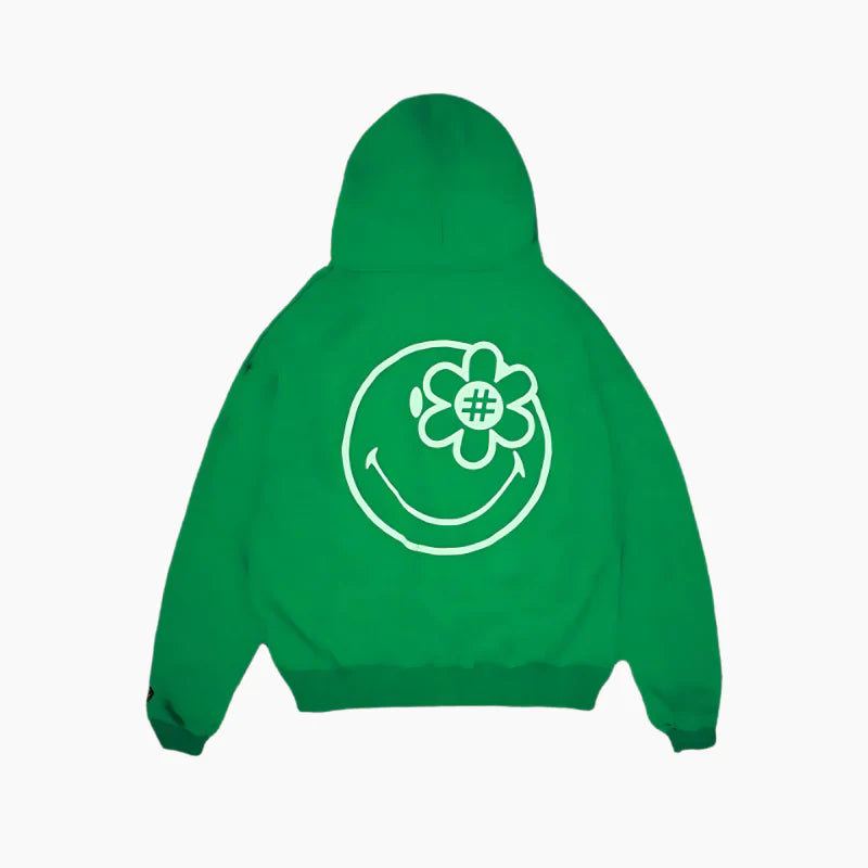 SMILEYWORLD® Hallmark Hoodie GREEN