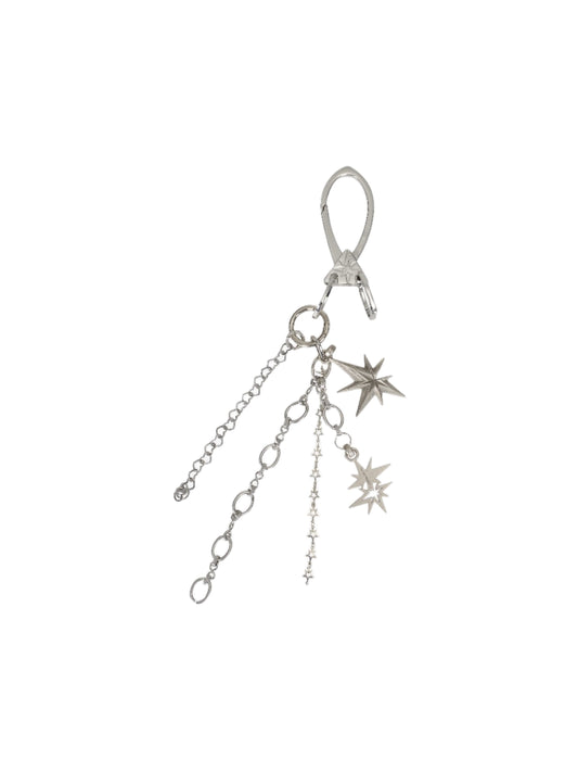 Vacant Star Keyring SILVER