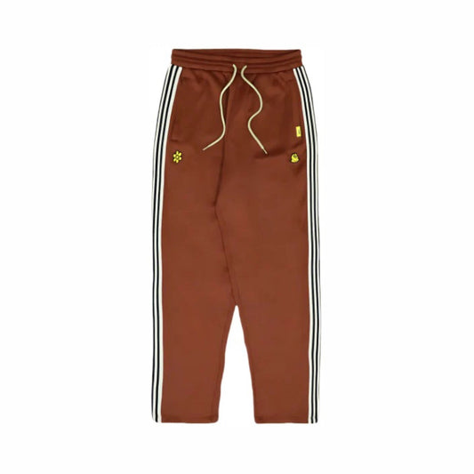 SMILEYWORLD® Melting Smiley Track Pants BROWN