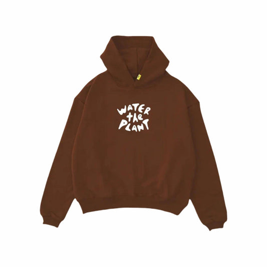 SMILEYWORLD® Logo Hoodie BROWN