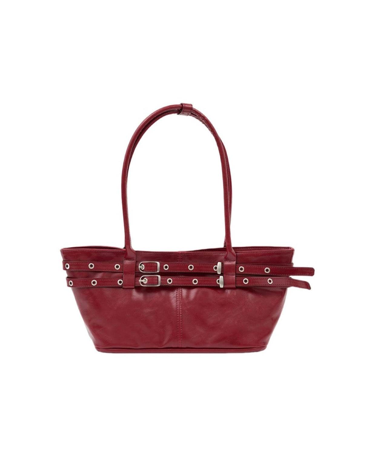Mini Belted Boat Bag RED