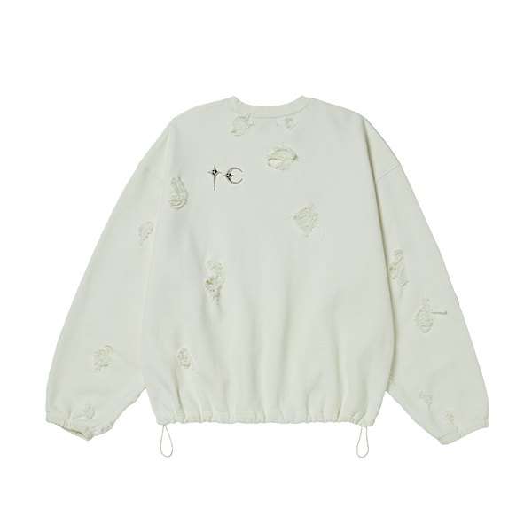 TC War Victim Crew Neck IVORY