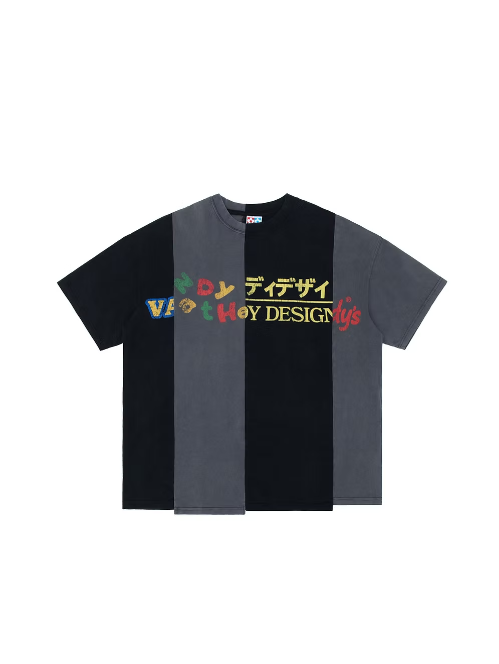 Paneled Logo Tee