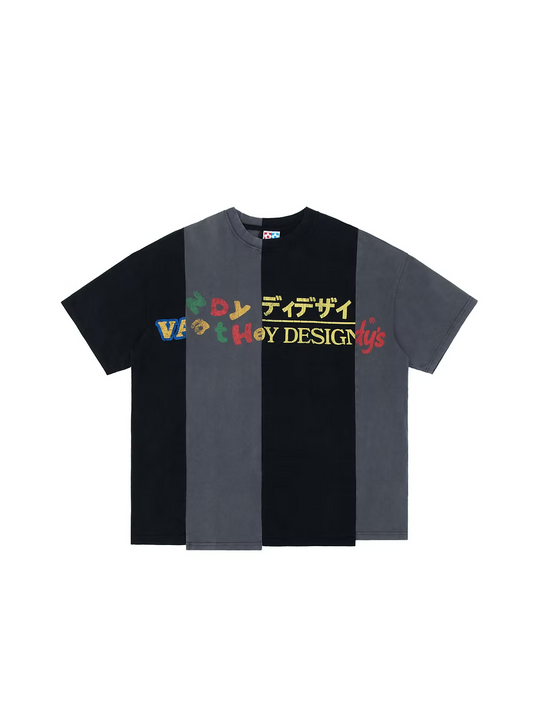 Paneled Logo Tee