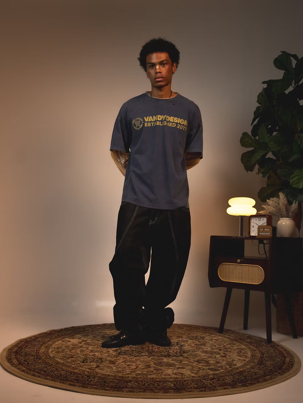 Layered VTP Design L/S NAVY/YELLOW