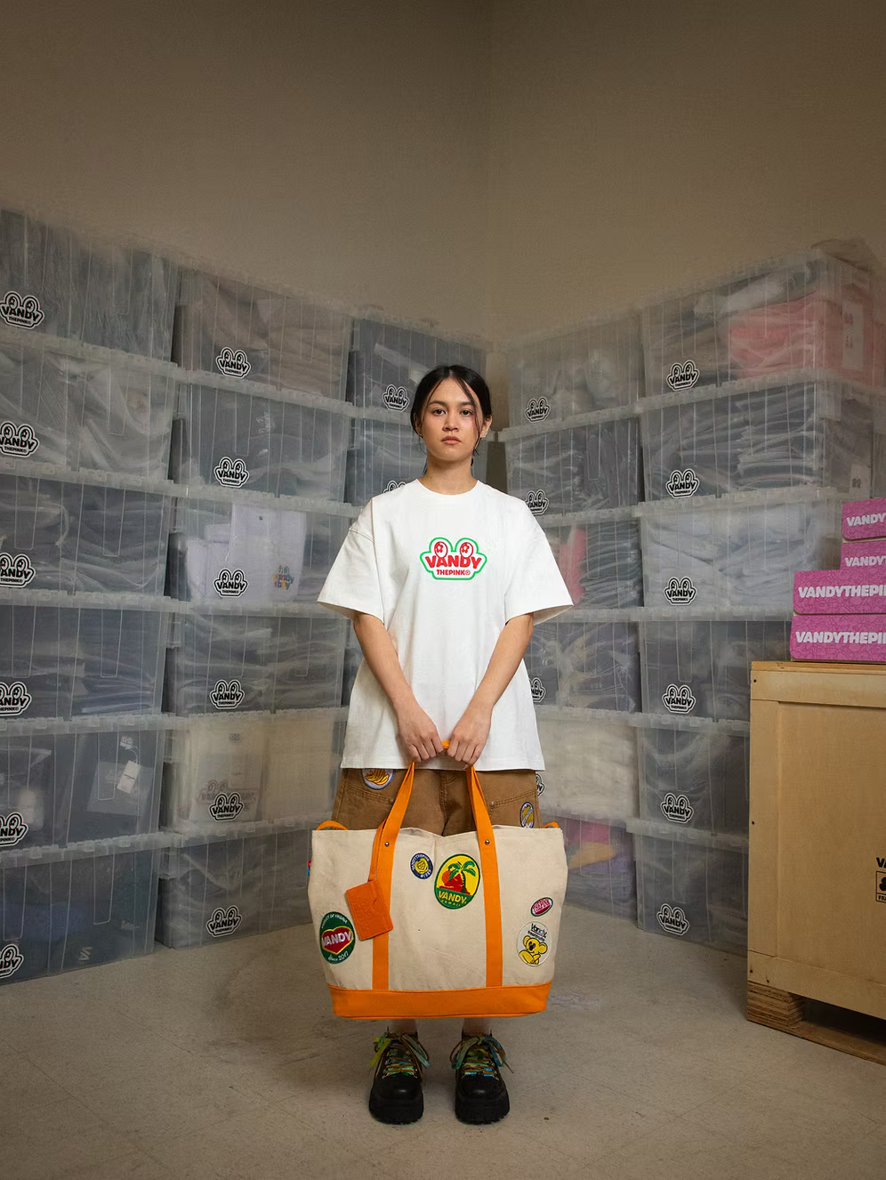Fruit Patch Canvas Tote Bag